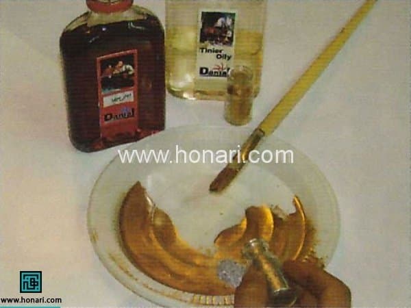 آموزش کهنه کاری روی طرح سیلور با شاپان