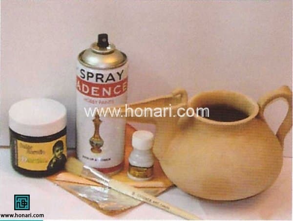 آموزش تکنیک کهنه کاری با ورق نقره