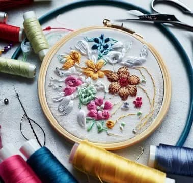 وسایل گلدوزی با دست؛ معرفی ابزار لازم برای شروع گلدوزی
